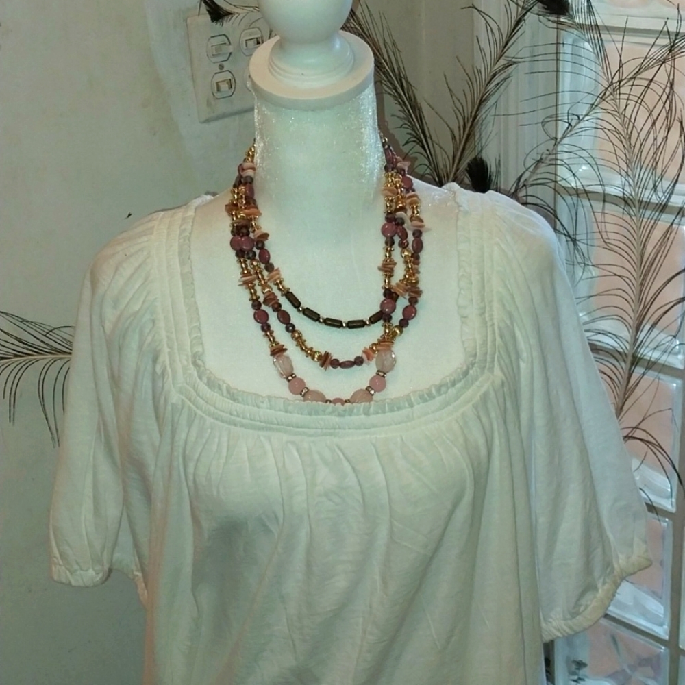 🆕️The Loft NWT Soft White Cotton Ready for Summer